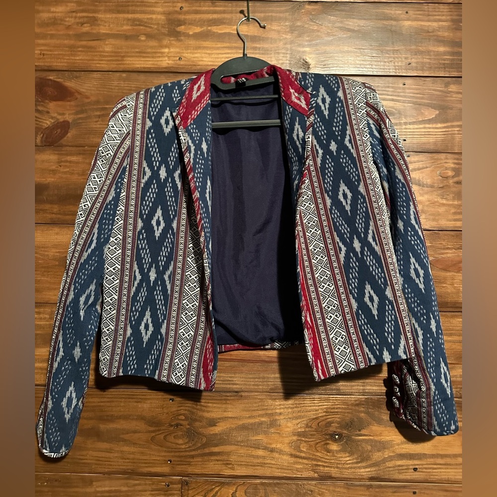 Vintage Aztec Blazer